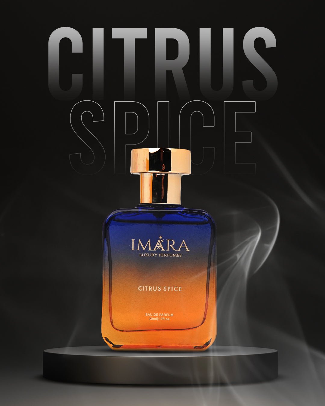 Citrus Spice Luxury Perfume For Men, 50 ml 50ml - Imara Perfumes