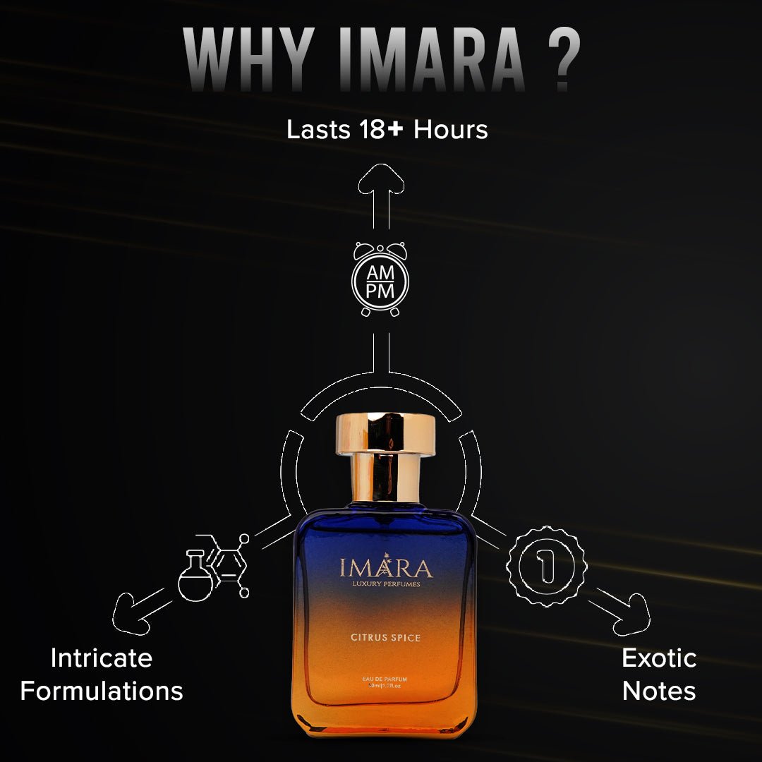 Citrus Spice Luxury Perfume For Men, 50 ml 50ml - Imara Perfumes